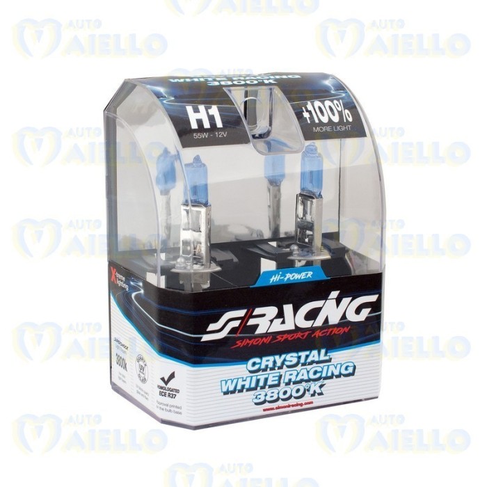 H1 CRYSTAL WHITE RACING ALOGENA