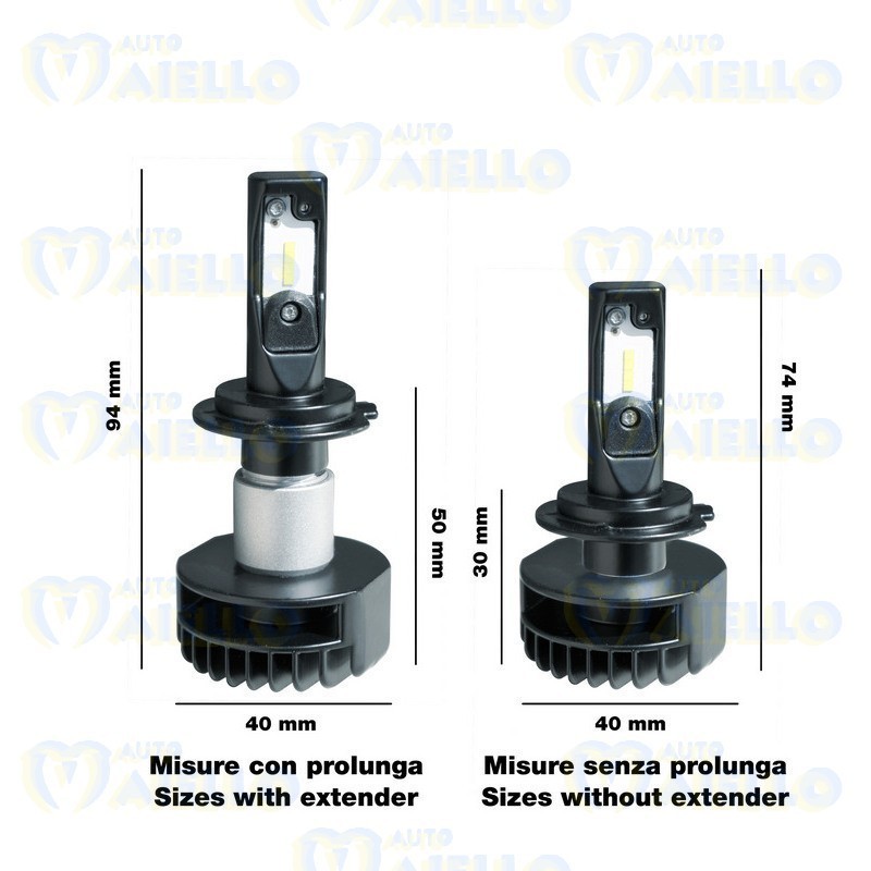 H7 LED CONVERSION FANLESS