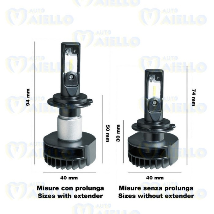 H7 LED CONVERSION FANLESS