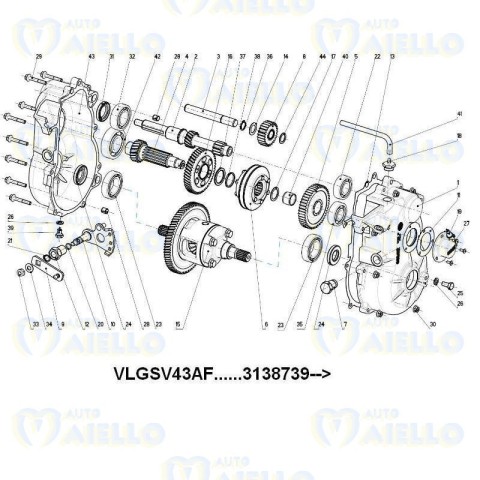 PARAOLIO 20X40X7 DIFFERENZIALE COMEX AIXAM CASALINI CHATENET GRECAV MICROCAR