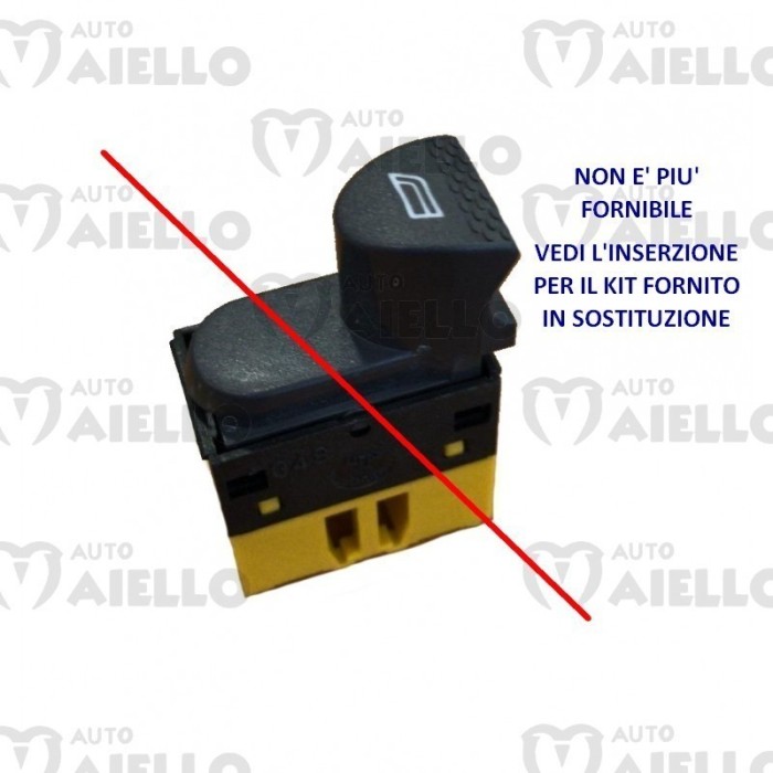 Pulsante interruttore alzavetri sinistro Casalini m12