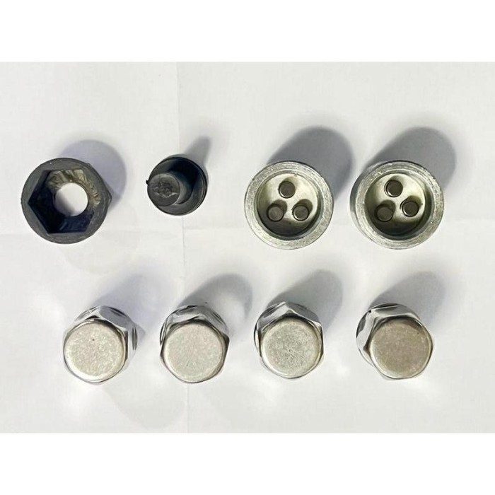 KIT DADI ANTIFURTO CERCHIO D17 AIXAM