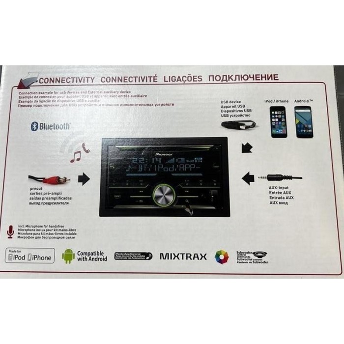 Autoradio stereo Tablet Piooner Ligier JS50 AVH-X2600BT