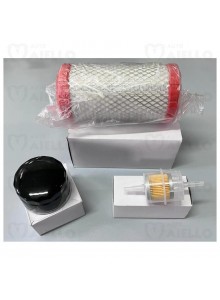 Kit filtri Microcar aria olio gasolio tagliando lombardini focs progress 502 505 Microcar Chatenet Grecav Italcar