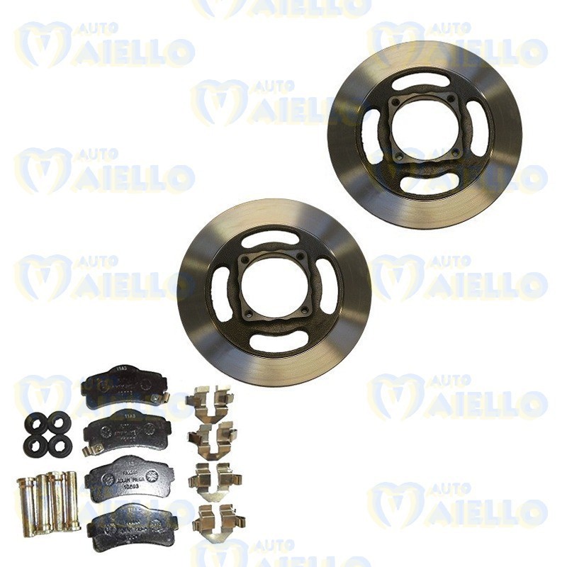Kit coppia dischi freno anteriore 220 aixam
