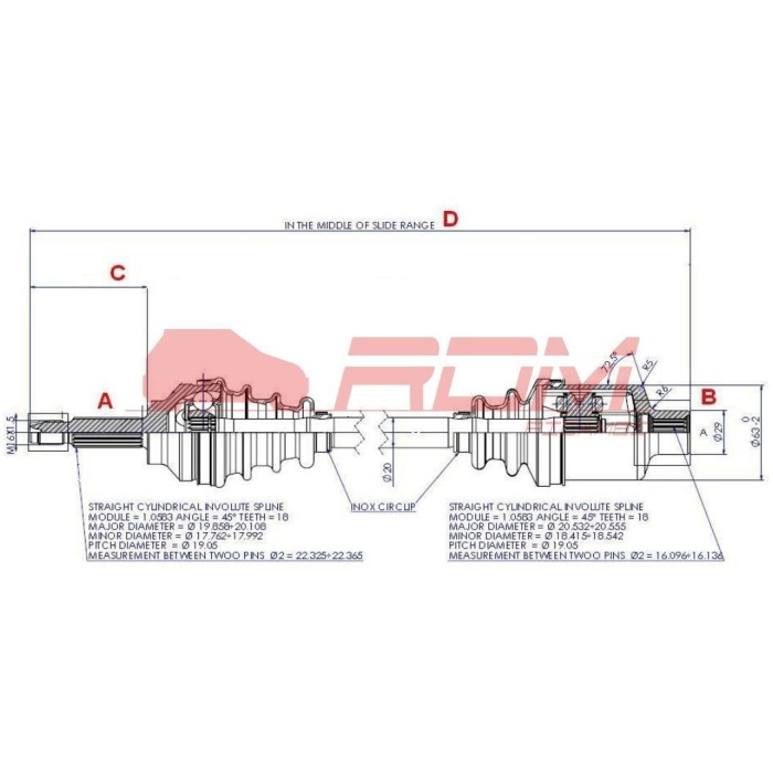 SEMIASSE ANTERIORE DESTRO LIGIER JS50 JS50L F2 F3 256 JS56