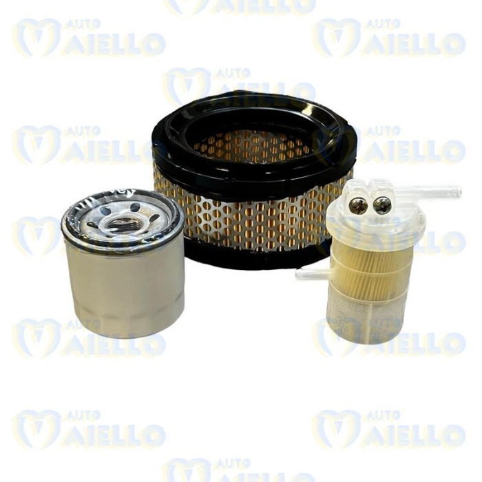 Kit filtri per casalini mitsubishi 538 piaggio aria olio gasolio