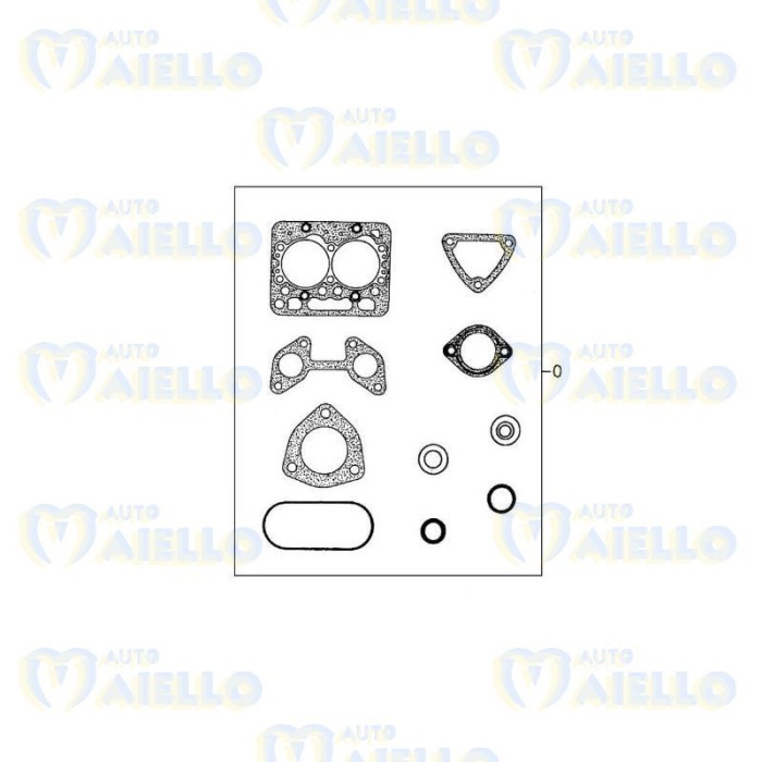 KIT SERIE GUARNIZIONI MOTORE KUBOTA 402 AIXAM