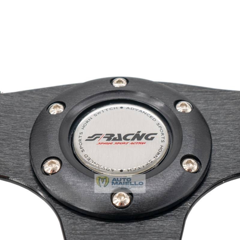 Volante X2 Poly Pelle Nero 33 cm