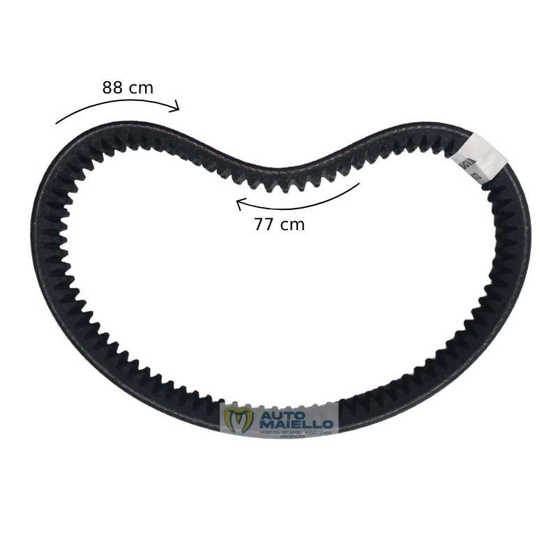 CINGHIA VARIATORE AIXAM CON RIGO 3ARP023 2172-S 046 CITY GTO COUPE CROSSOVER MINAUTO 88cm 77cm