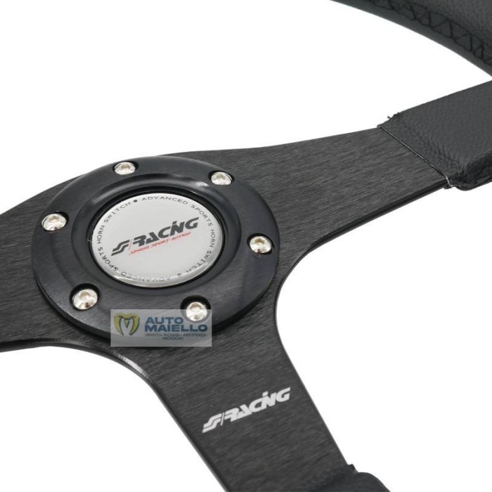 Volante Defender Pelle 38 cm adat. microcar