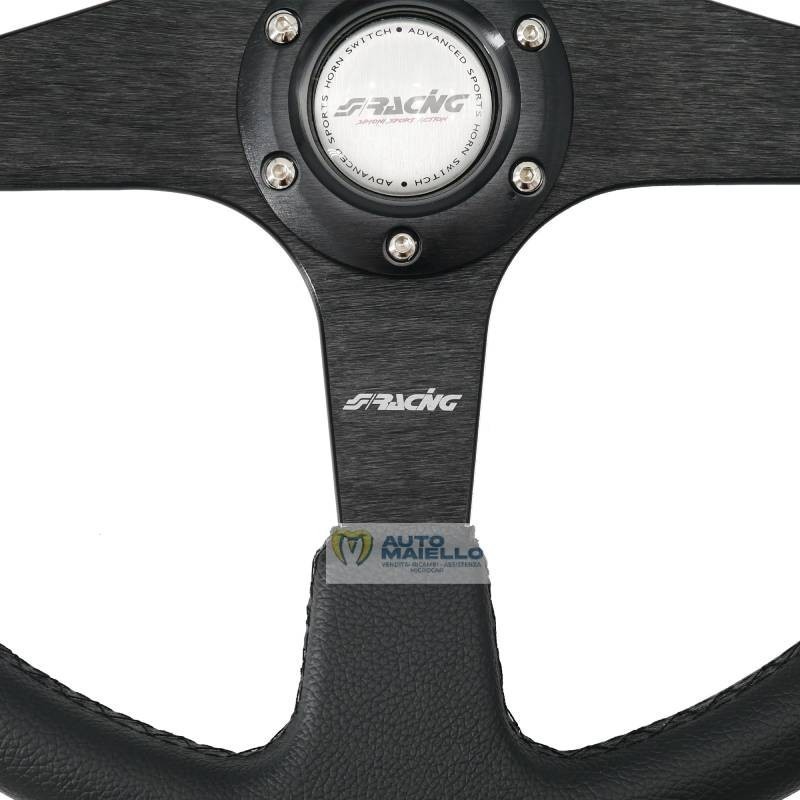 Volante Defender Pelle 38 cm adat. microcar