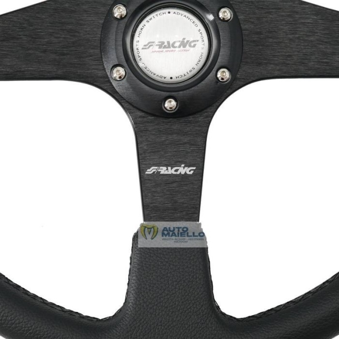 Volante Defender Pelle 38 cm adat. microcar