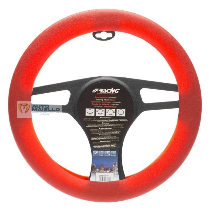 Coprivolante Soft Sil Red 35-40 cm adat. microcar