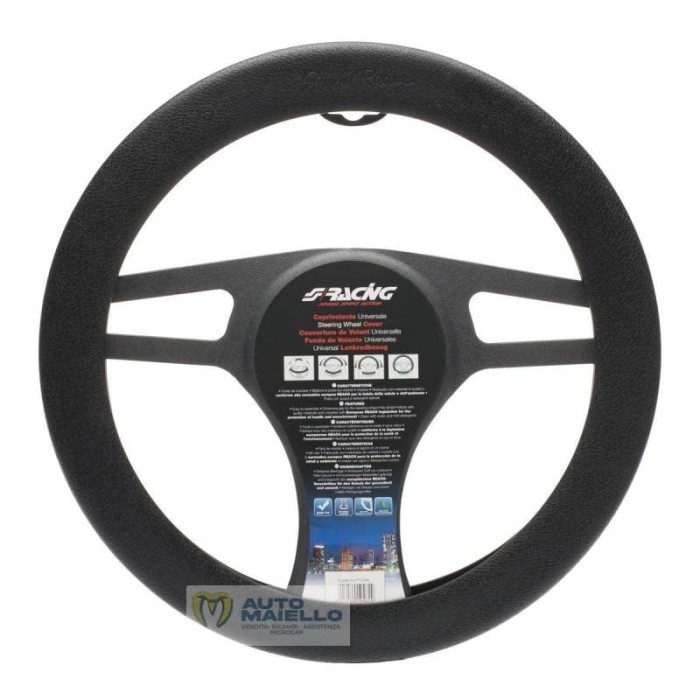 Coprivolante Soft Sil Black 35-40 cm adat. microcar