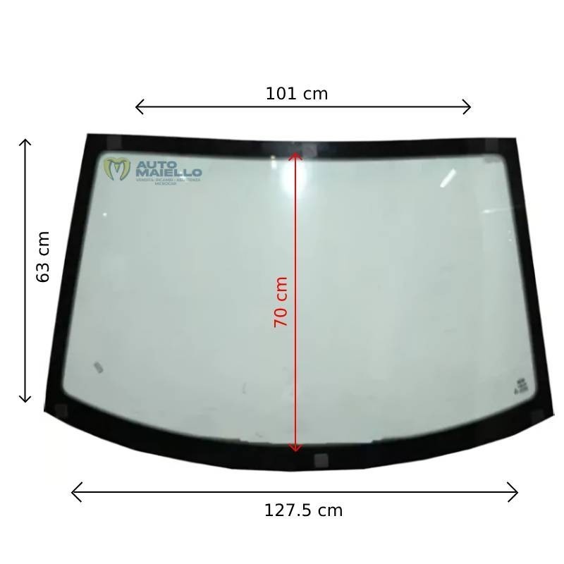 1401695 Parabrezza vetro cristallo colorato anteriore Ligier JS50