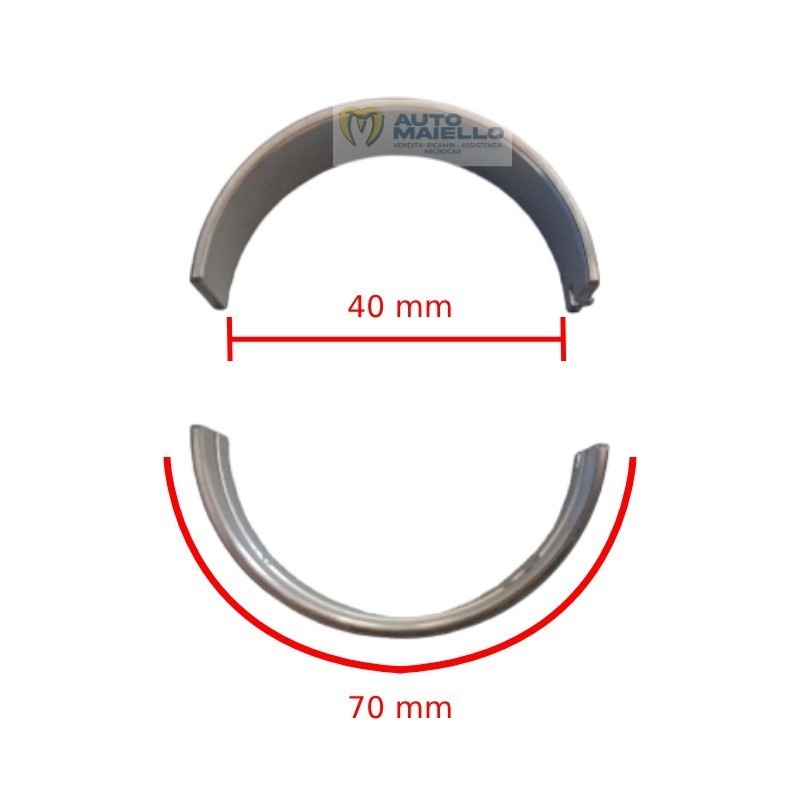 YN119260-02800 Bronzina banco standard yanmar 2tne