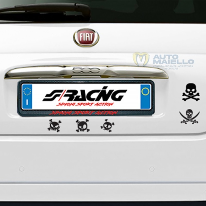 ADESIVO PRESPAZIATO 7 TESCHI