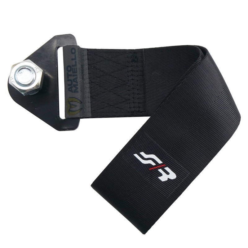 CINGHIA DI TRAINO NERA