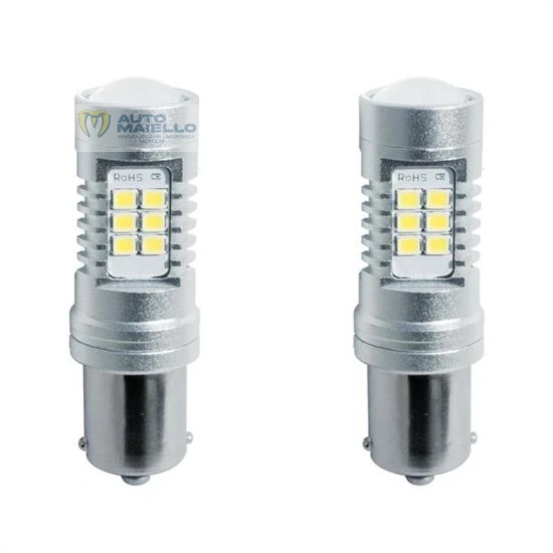 BA15S CANBUS NO POLARITY 21 LED SMD 2385