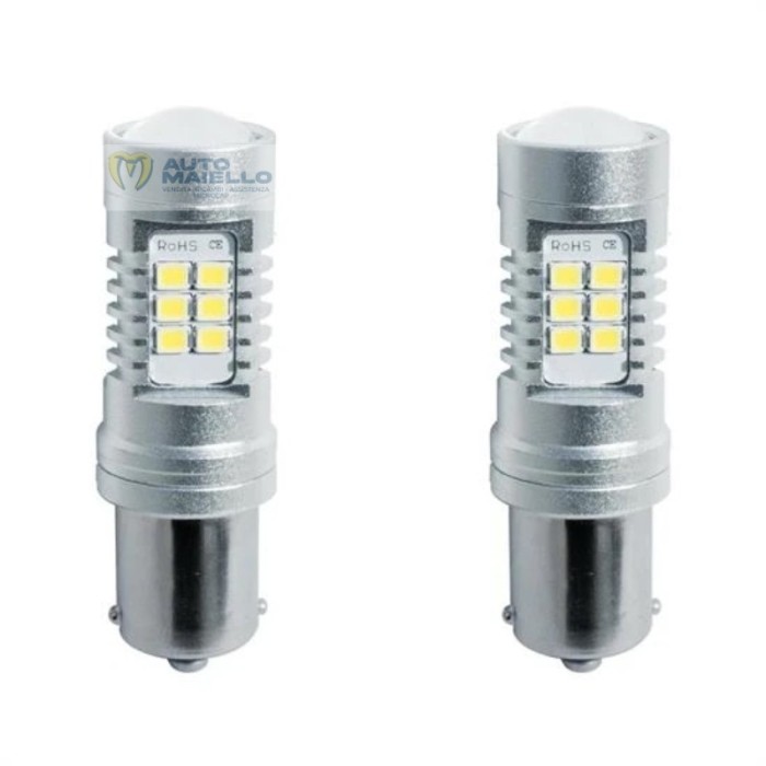 BA15S CANBUS NO POLARITY 21 LED SMD 2385