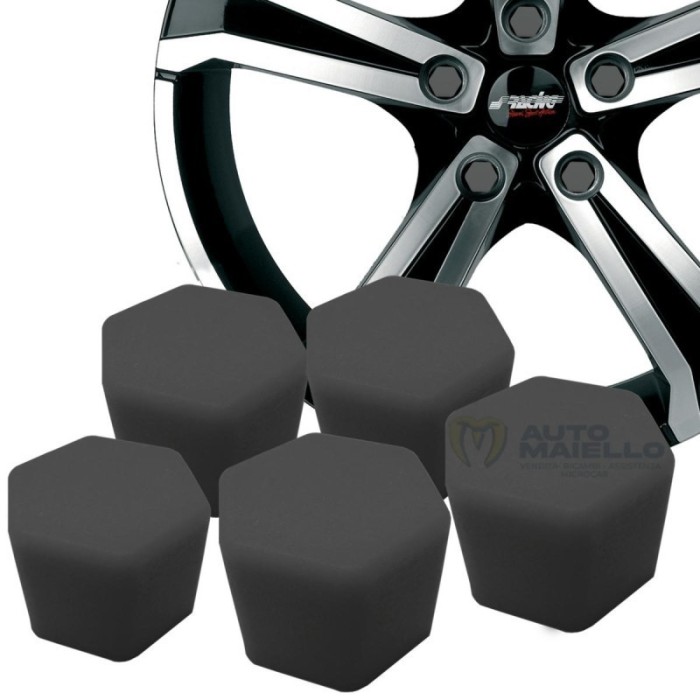 COPRIBULLONE CHIAVE 19MM SOFT SIL NERO