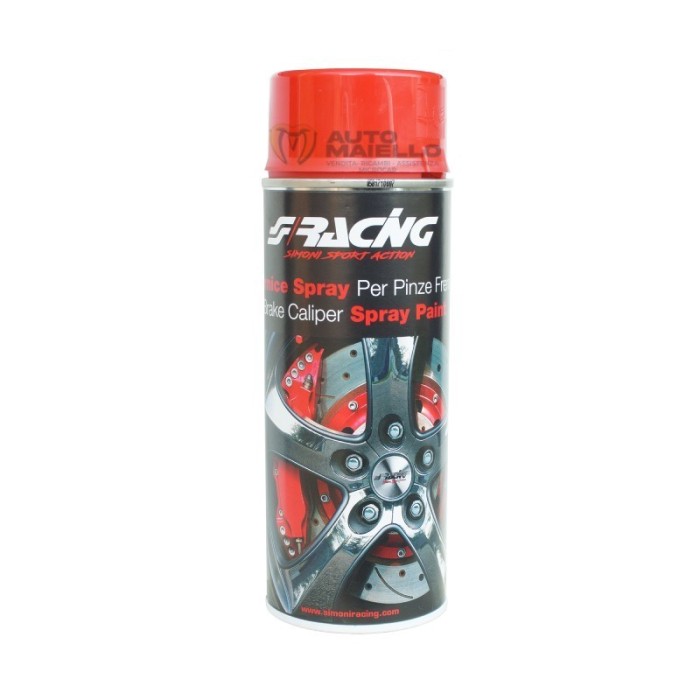 VERNICE SPRAY ROSSA PINZE FRENI E MOTORE VERNICE SPRAY ROSSA PINZE FRENI E MOTORE