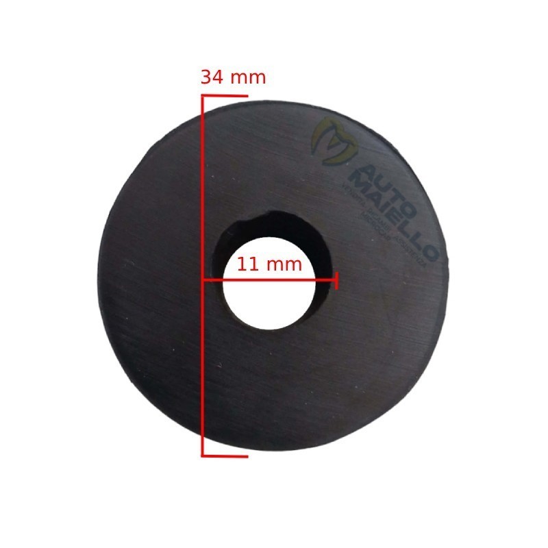 4AP012 KIT SILENT BLOC AMMORTIZZATORE ANTERIORE AIXAM