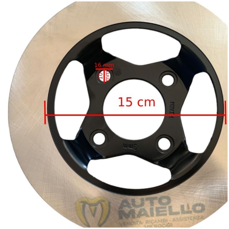 DISCO FRENO ANTERIORE D.220mm MICROCAR M.GO M8 LIGIER IXO JS50