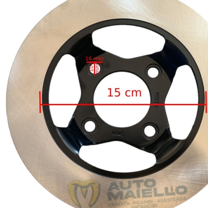 DISCO FRENO ANTERIORE D.220mm MICROCAR M.GO M8 LIGIER IXO JS50