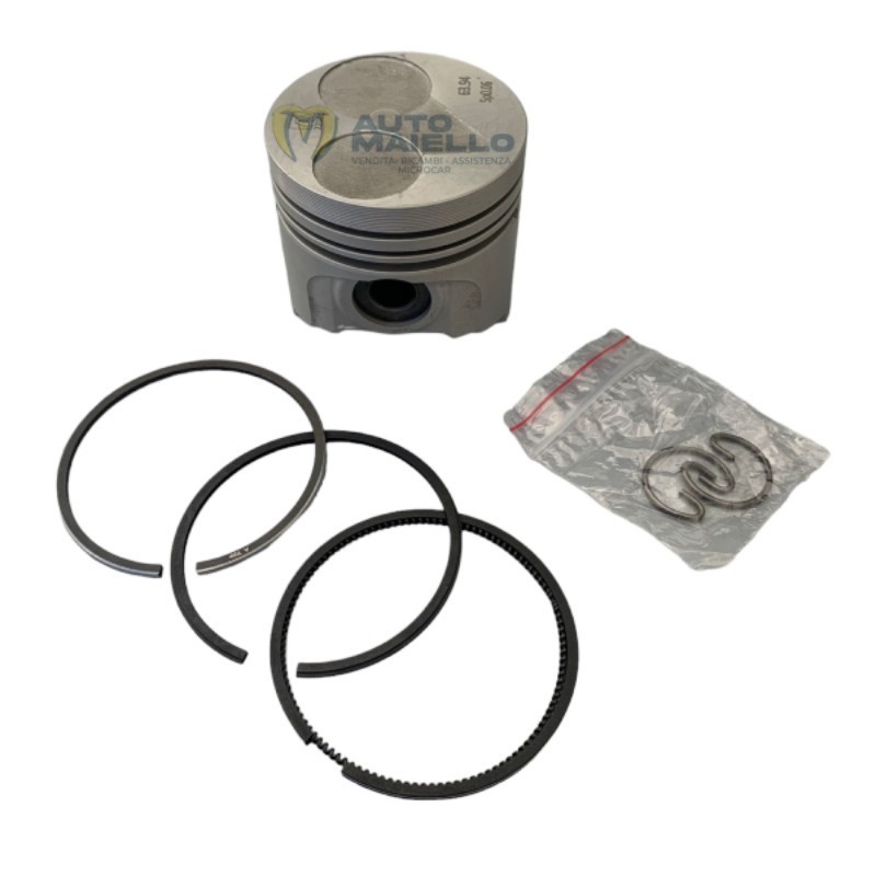 Pistone standard d.64 aixam kubota z 402 con fasce