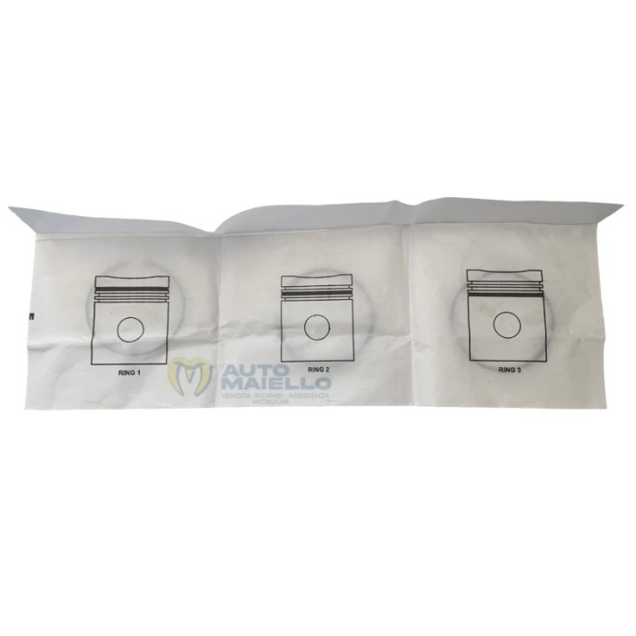 Pistone standard d.64 aixam kubota z 402 con fasce