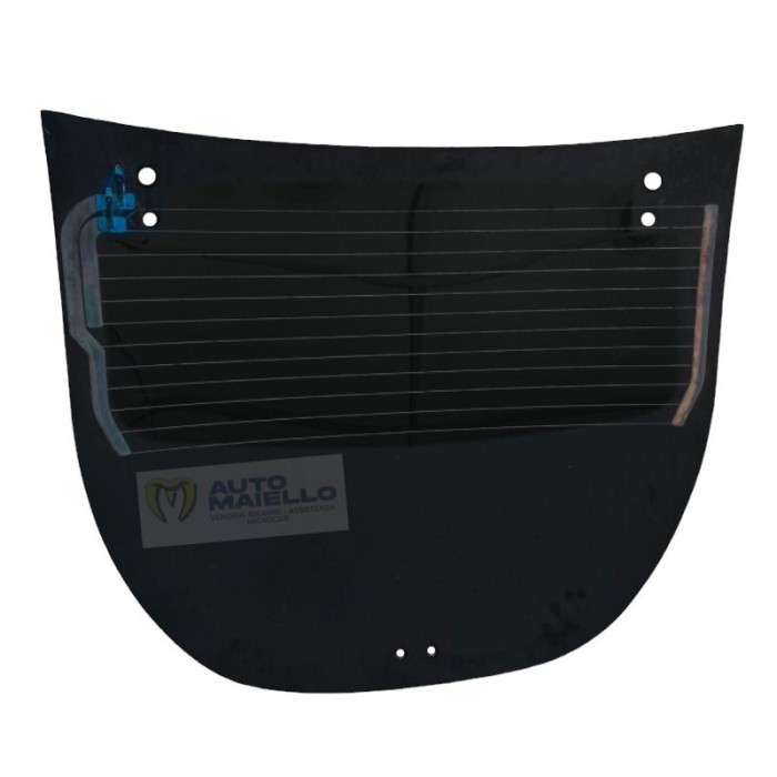1404857 LUNOTTO VETRO POSTERIORE FUME' MICROCAR DUE P85 DUE P88