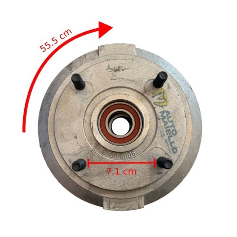 Tamburo freno posteriore CHATENET CH26 CH26EVO CH28 CH30