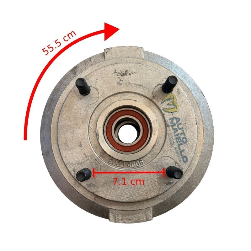 Tamburo freno posteriore CHATENET CH26 CH26EVO CH28 CH30