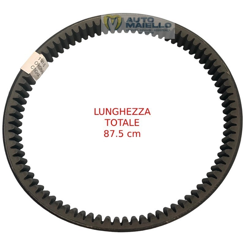 CINGHIA VARIATORE B3221AA1141 CASALINI YDEA SULKY LOMBARDINI MITSUBISHI META POCKET PIAGGIO M500 BELLIER DIVANE 87,5cm