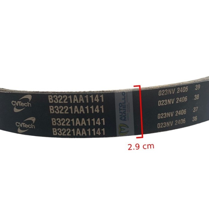 CINGHIA VARIATORE B3221AA1141 CASALINI YDEA SULKY LOMBARDINI MITSUBISHI META POCKET PIAGGIO M500 BELLIER DIVANE 87,5cm