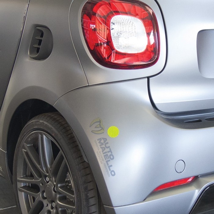 ADESIVO RIFLETTENTE GIALLO 30MM