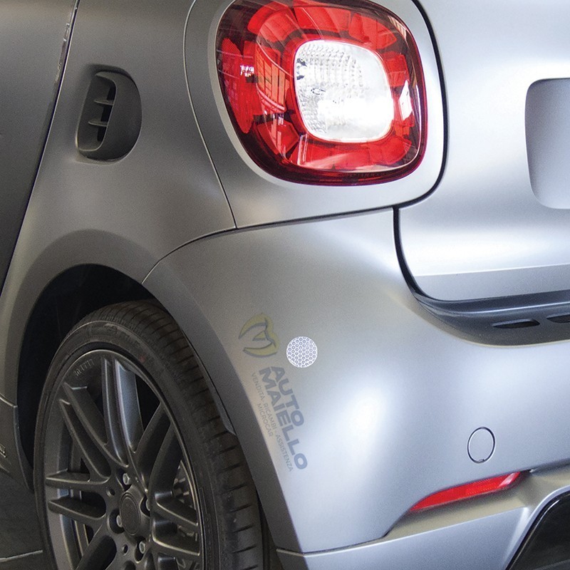 ADESIVO RIFLETTENTE BIANCO 30MM