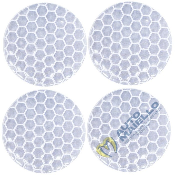 ADESIVO RIFLETTENTE BIANCO 30MM