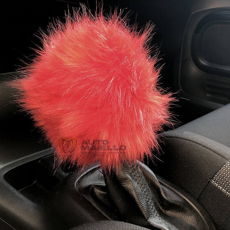 COPRIPOMELLO FLUFFY FUR ROSSO