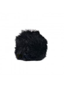 Copripomello Fluffy Fur nero