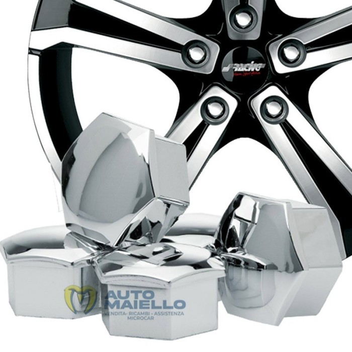 COPRIBBULONI CHIAVE 21MM CROMO