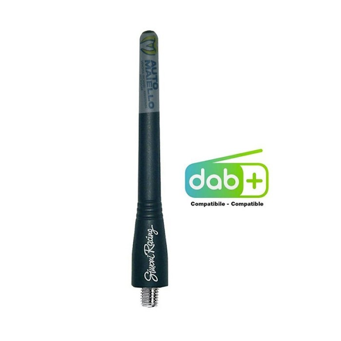 ANTENNA EVO RUBBER 10,5 CM  GOMMA NERA