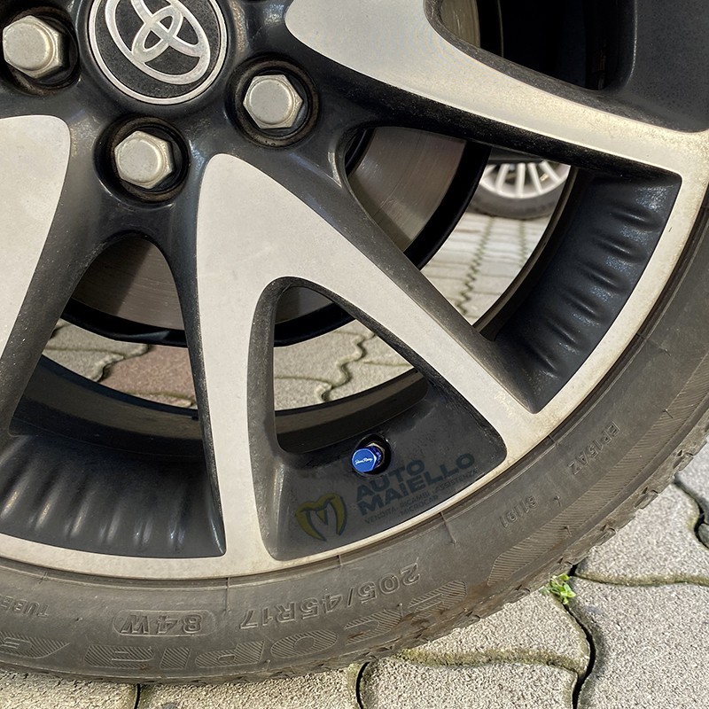 CAPUCCI VALVOLA HEXAGONAL BLU