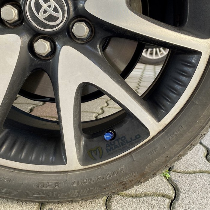 CAPUCCI VALVOLA HEXAGONAL BLU