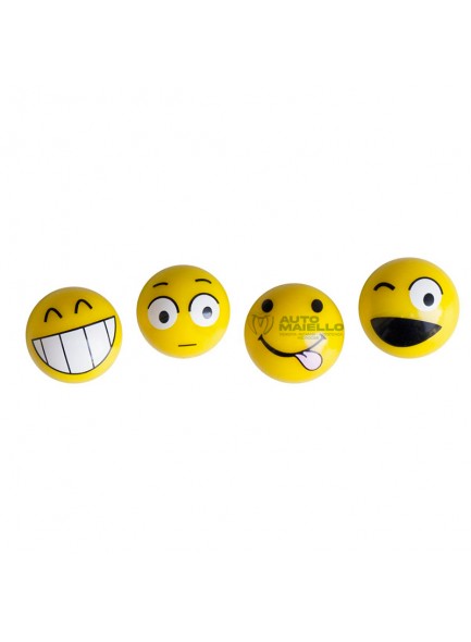 CAPPUCCI VALVOLA EMOTICONS