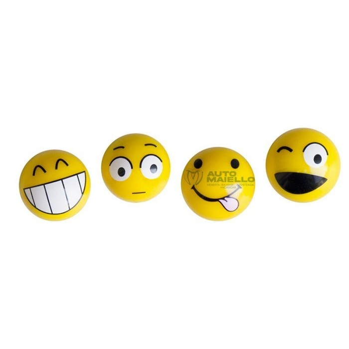 CAPPUCCI VALVOLA EMOTICONS