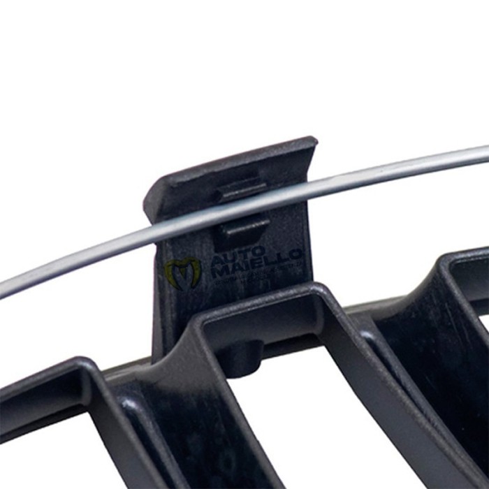 COPRICERCHIO 16" NASCAR SILVER BLACK