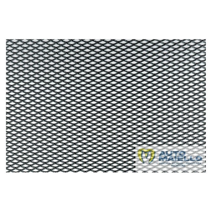 GRIGLIA ALLUMINIO NERO 125X20 CM MAGLIA EXTRA STERTTA